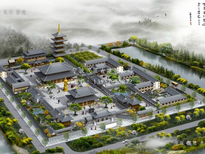 宜兴寺庙建筑总体规划方案